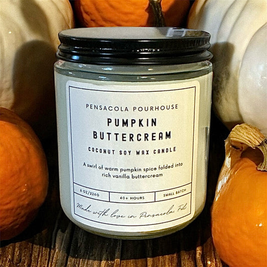 Pumpkin Buttercream Candle